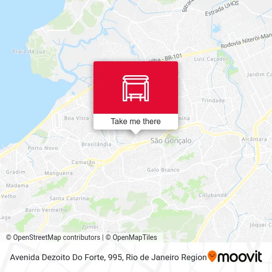 Avenida Dezoito Do Forte, 995 map