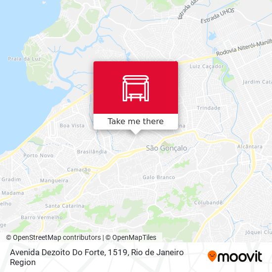 Avenida Dezoito Do Forte, 1519 map