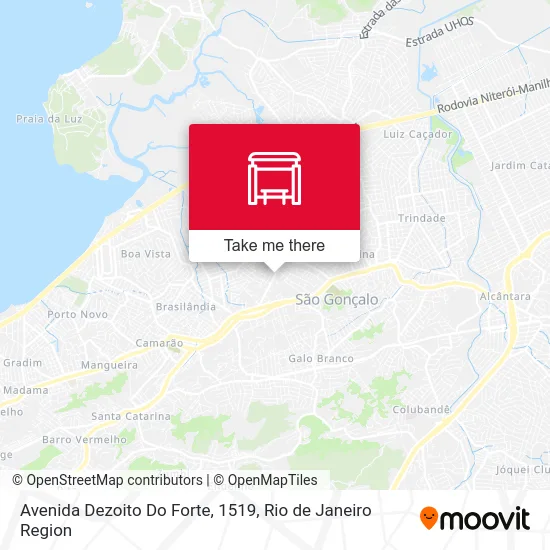 Avenida Dezoito Do Forte, 1519 map