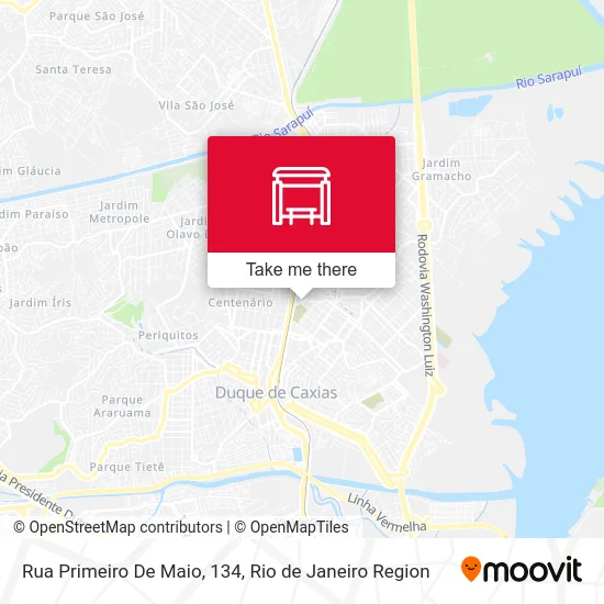Rua Primeiro De Maio, 134 map