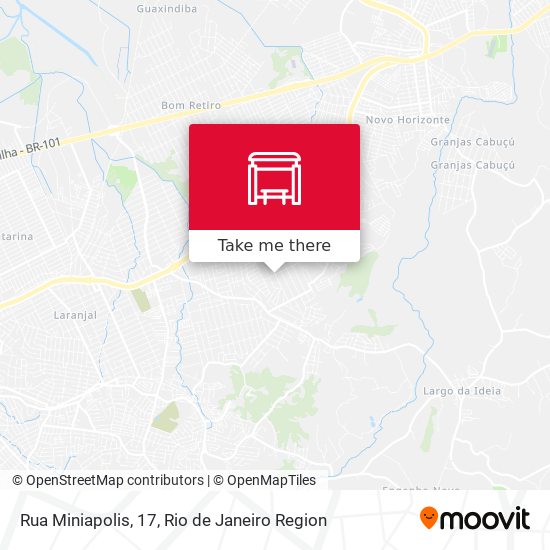 Rua Miniapolis, 17 map