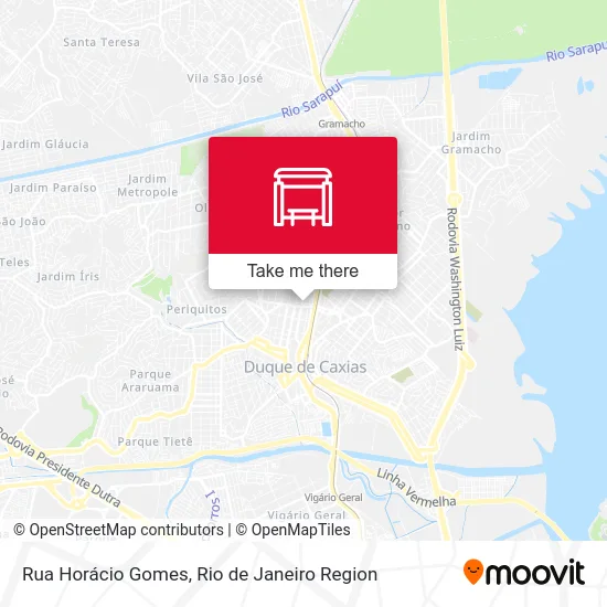Rua Horácio Gomes map