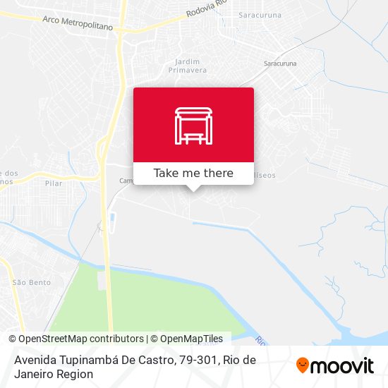 Avenida Tupinambá De Castro, 79-301 map