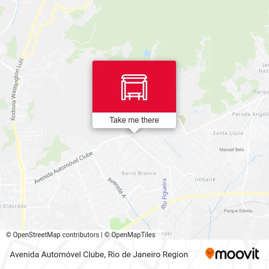 Avenida Automóvel Clube map