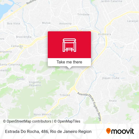 Estrada Do Rocha, 486 map