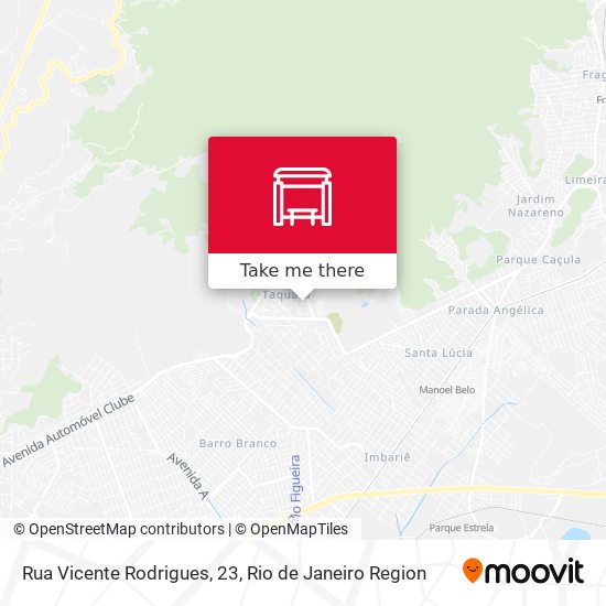 Mapa Rua Vicente Rodrigues, 23