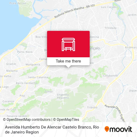 Avenida Humberto De Alencar Castelo Branco map