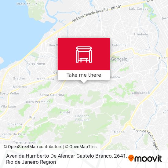 Avenida Humberto De Alencar Castelo Branco, 2641 map