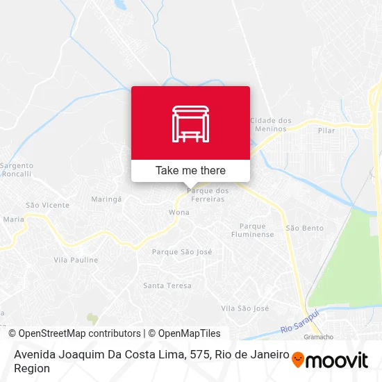 Avenida Joaquim Da Costa Lima, 575 map