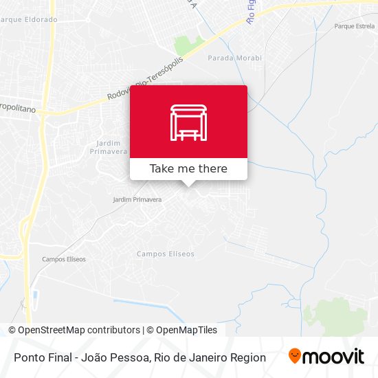 Ponto Final - João Pessoa map