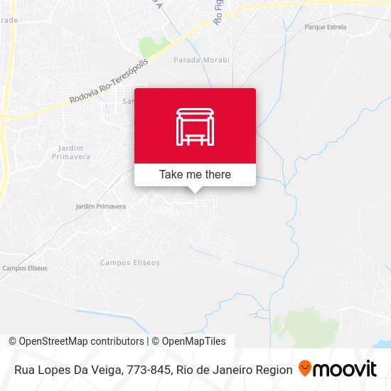 Rua Lopes Da Veiga, 773-845 map