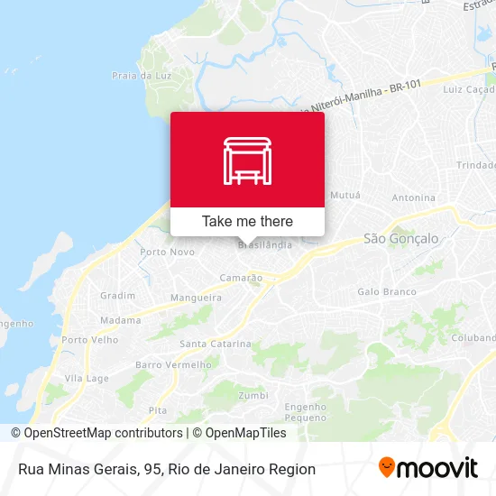 Rua Minas Gerais, 95 map