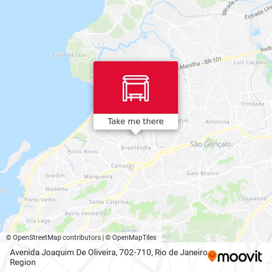 Avenida Joaquim De Oliveira, 702-710 map