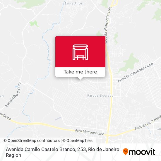 Avenida Camilo Castelo Branco, 253 map
