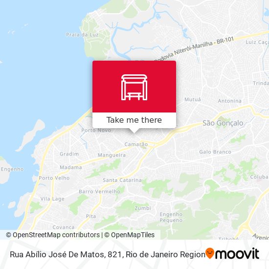 Rua Abílio José De Matos, 821 map