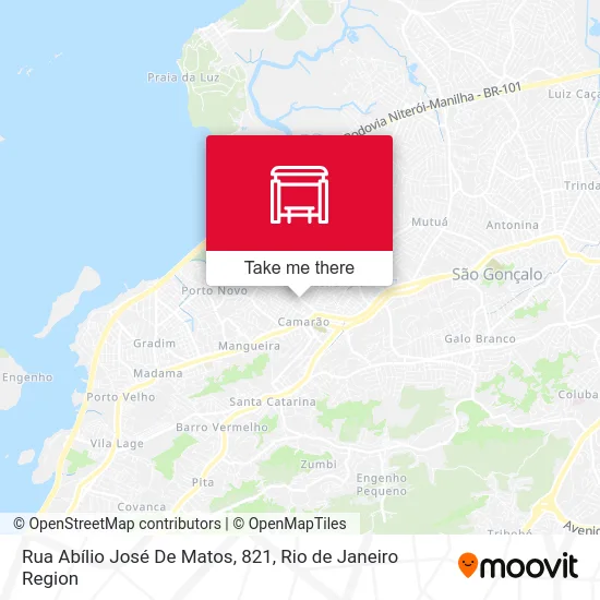 Rua Abílio José De Matos, 821 map