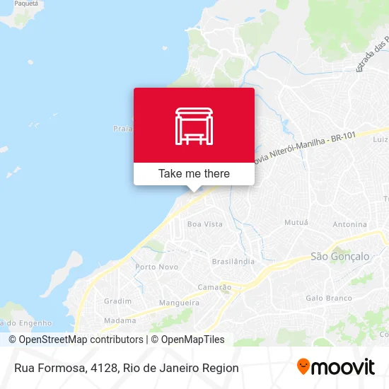 Rua Formosa, 4128 map