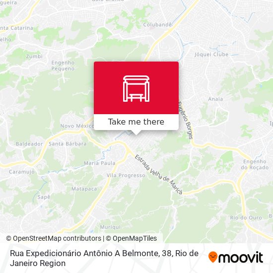 Rua Expedicionário Antônio A Belmonte, 38 map