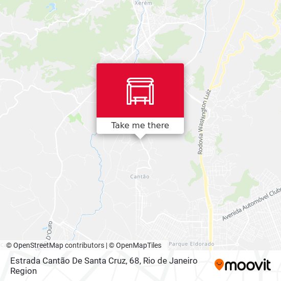 Estrada Cantão De Santa Cruz, 68 map