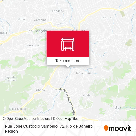 Rua José Custódio Sampaio, 72 map