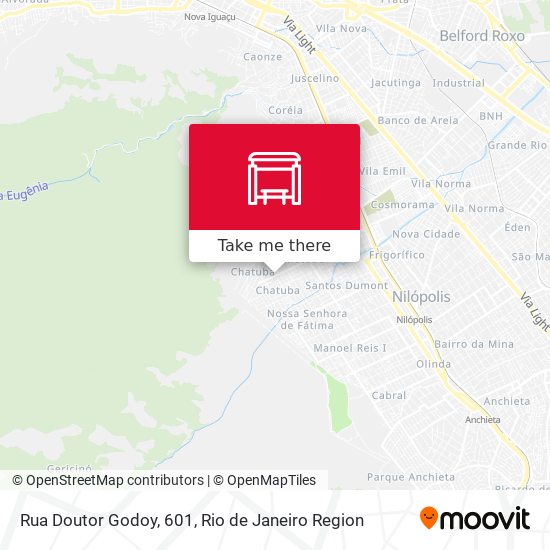 Rua Doutor Godoy, 601 map
