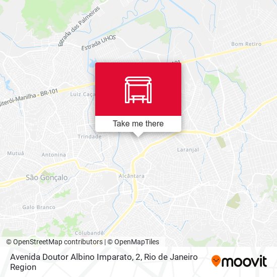 Avenida Doutor Albino Imparato, 2 map