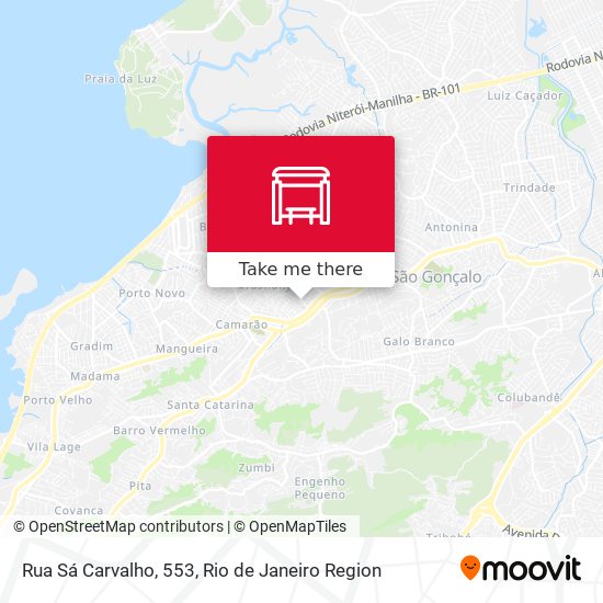 Rua Sá Carvalho, 553 map
