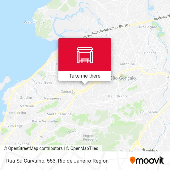 Rua Sá Carvalho, 553 map