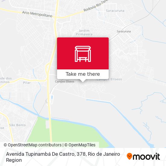 Avenida Tupinambá De Castro, 378 map