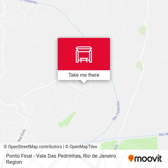 Ponto Final - Vale Das Pedrinhas map