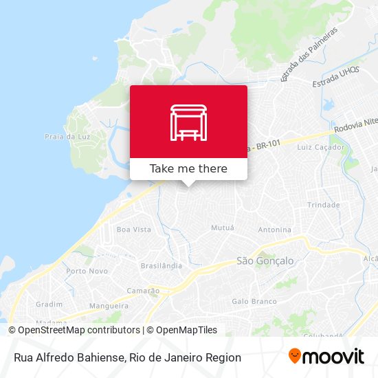 Rua Alfredo Bahiense map
