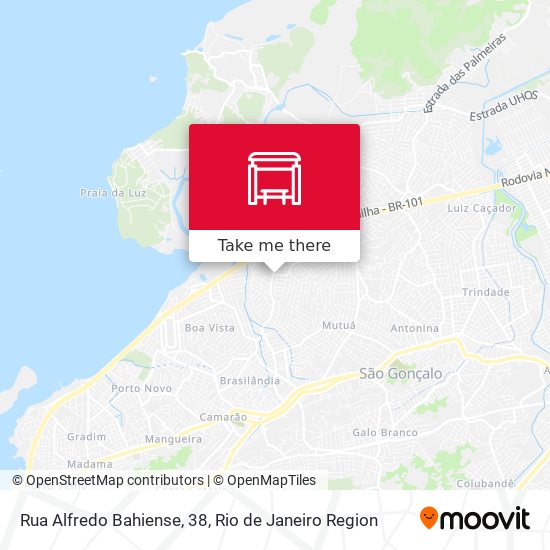Rua Alfredo Bahiense, 38 map