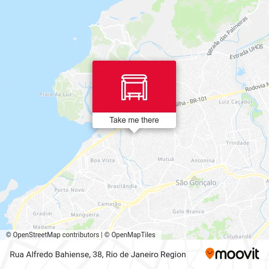 Rua Alfredo Bahiense, 38 map