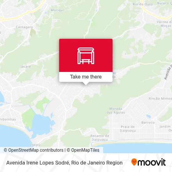 Avenida Irene Lopes Sodré map
