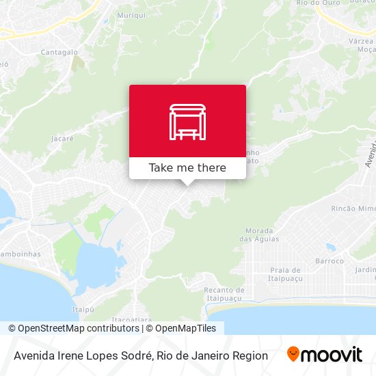 Avenida Irene Lopes Sodré map