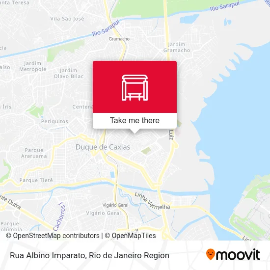 Rua Albino Imparato map
