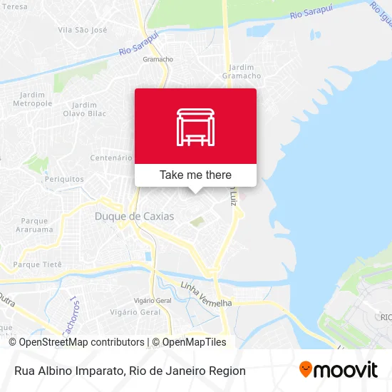 Rua Albino Imparato map