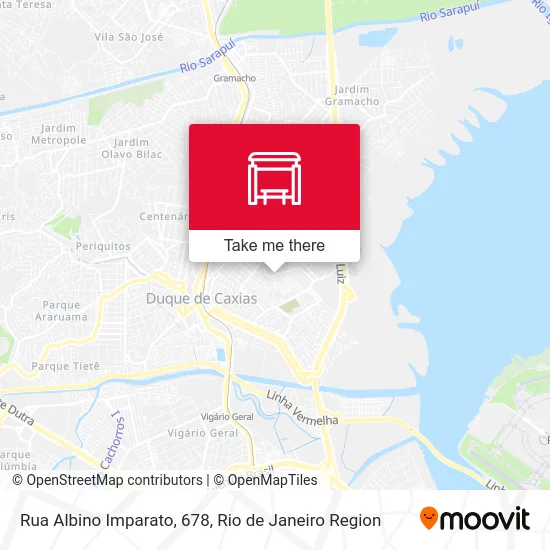 Rua Albino Imparato, 678 map