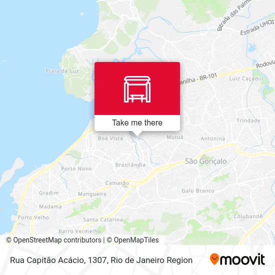 Rua Capitão Acácio, 1307 map