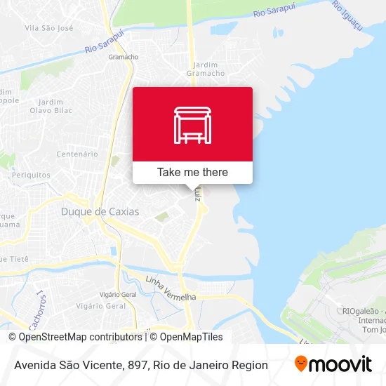 Avenida São Vicente, 897 map