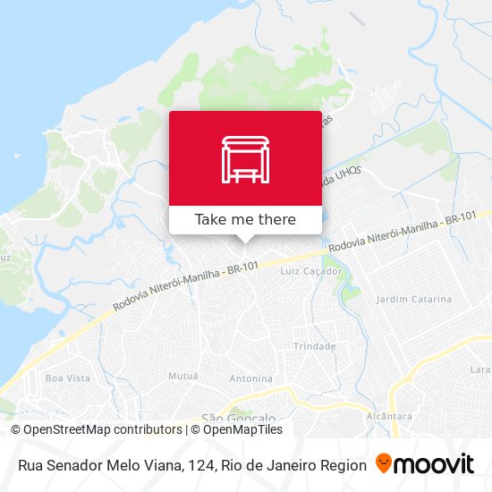 Rua Senador Melo Viana, 124 map