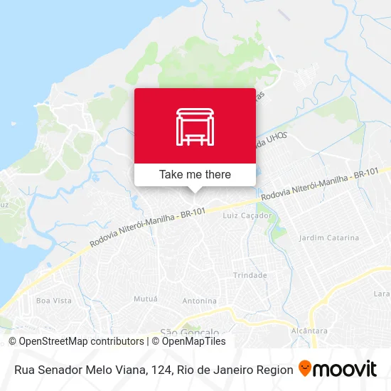 Rua Senador Melo Viana, 124 map