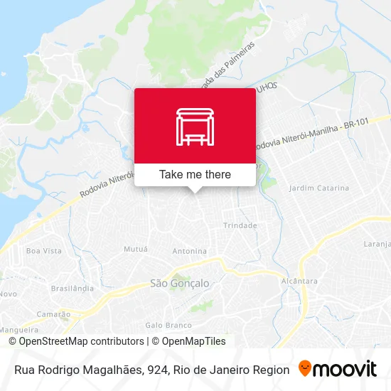 Rua Rodrigo Magalhães, 924 map