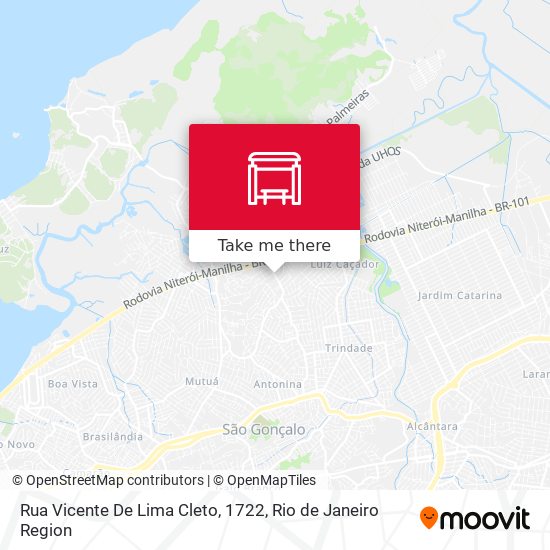 Rua Vicente De Lima Cleto, 1722 map