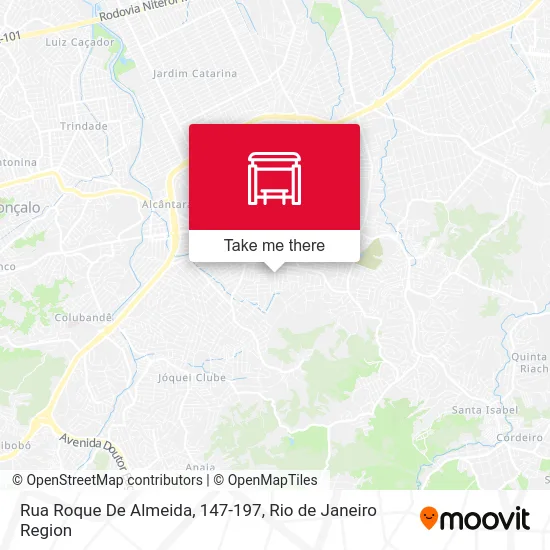 Rua Roque De Almeida, 147-197 map