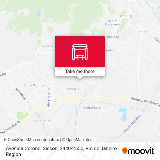 Avenida Coronel Sisson, 2440-2550 map