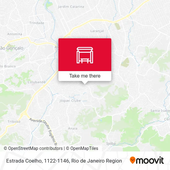 Estrada Coelho, 1122-1146 map