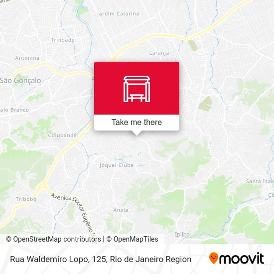 Rua Waldemiro Lopo, 125 map