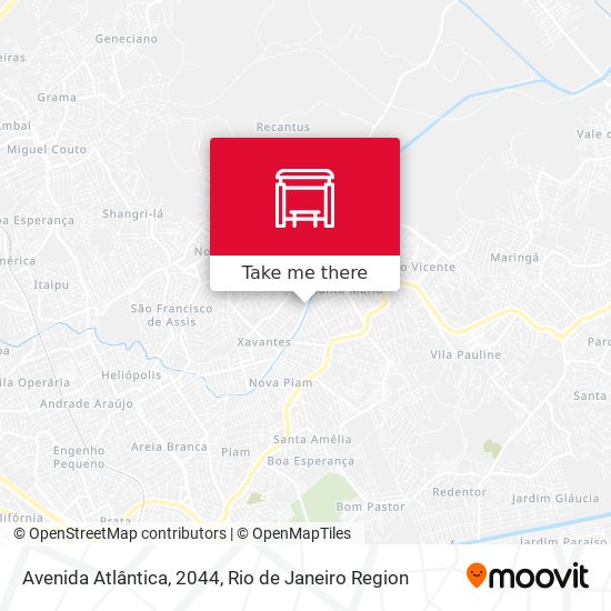 Avenida Atlântica, 2044 map