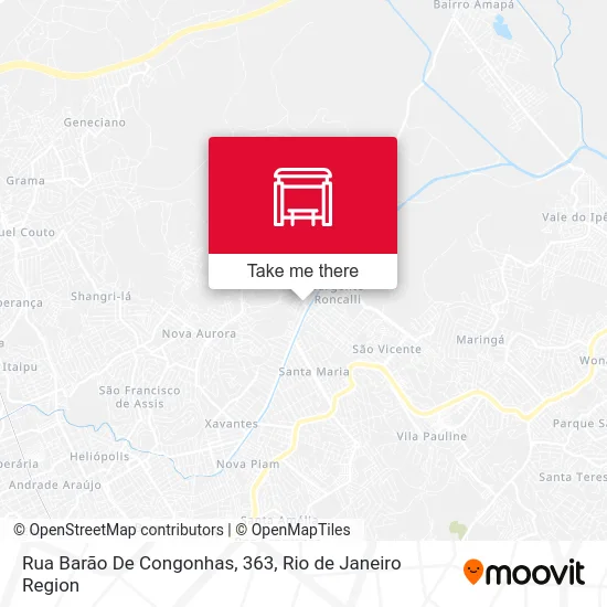 Rua Barão De Congonhas, 363 map